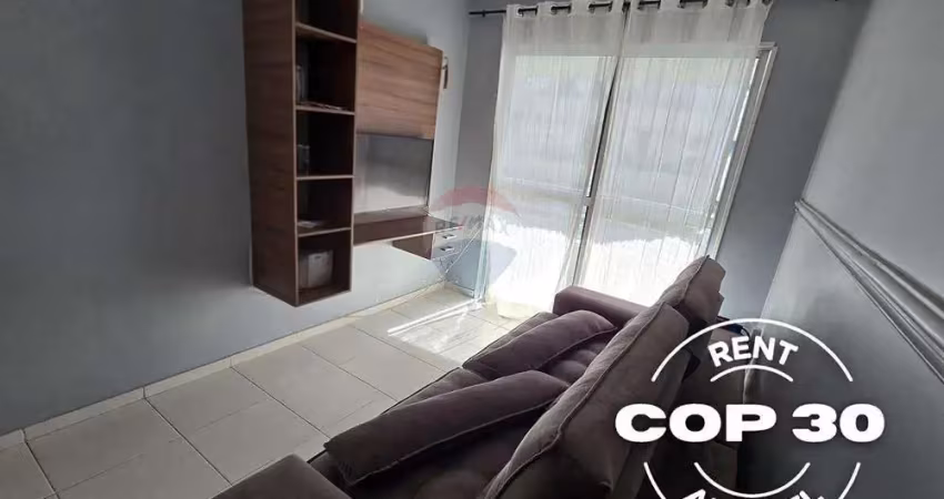 Aluguel cop30 - apartamento no chácaras montenegro – condomínio cedro - 2 quartos (3 pessoas)