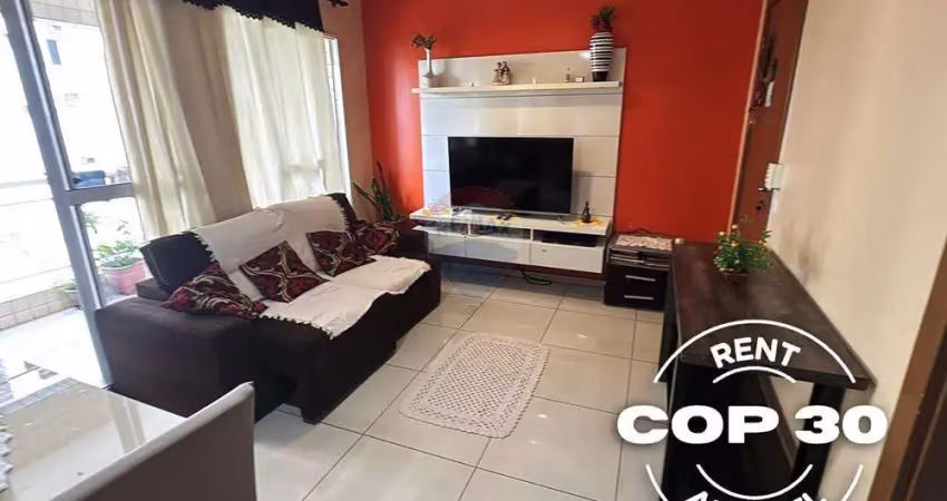 Aluguel cop30 - apartamento no condomínio fit mirante do parque - 3 quartos (5 pessoas)