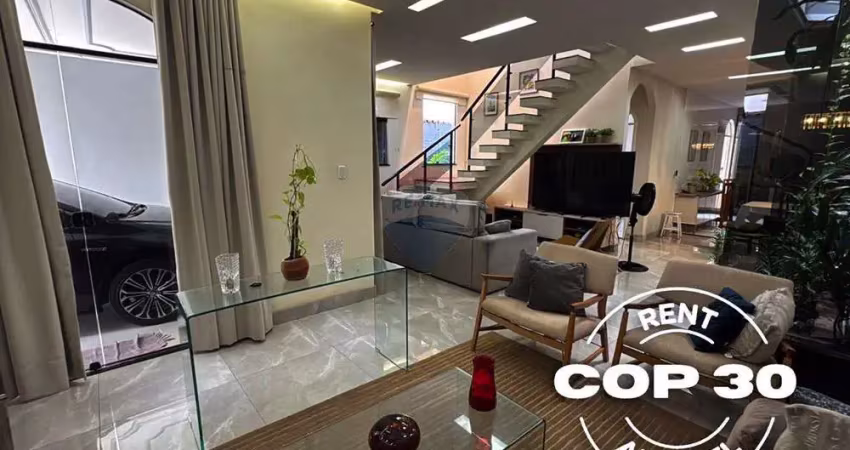 Casa em vila, 04 suítes, locação cop30 - 06 pessoas