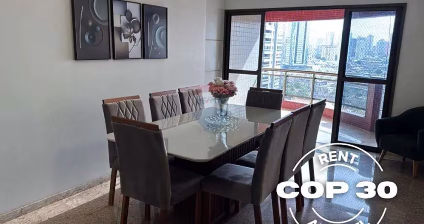 Apartamento 4 suítes para locação cop30 – batista campos
