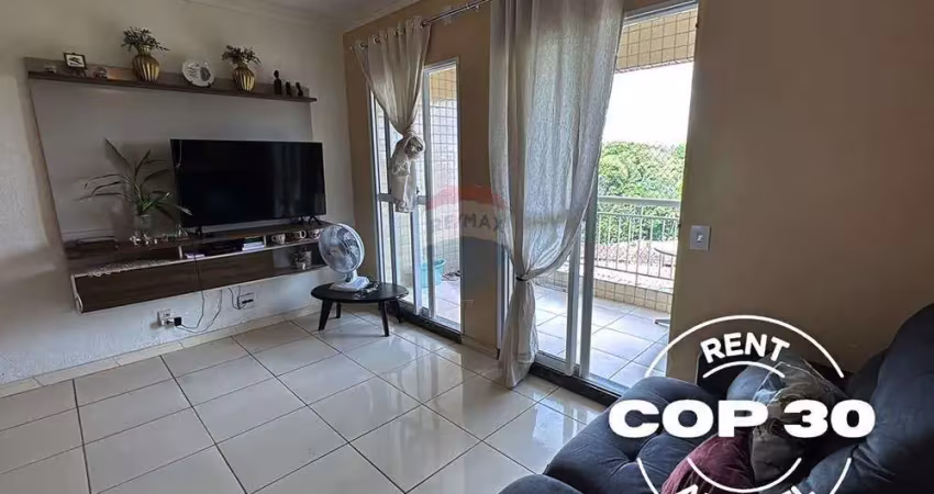 Aluguel cop30 - apartamento no condomínio fit mirante do parque - 3 quartos (6 pessoas)