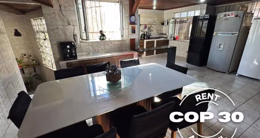 Ampla e confortável casa - aluguel cop 30 - até 7 hóspedes