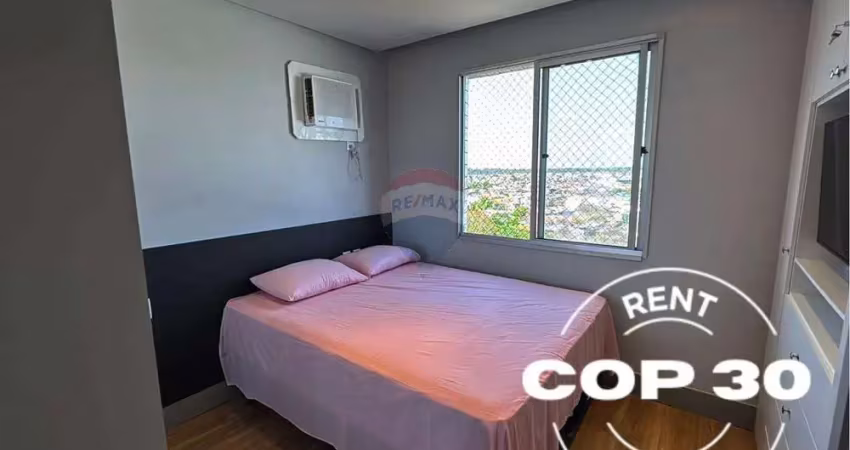 Aluguel cop30 – apartamento no condomínio chácaras montenegro – torre cedro – 3 quartos (6 pessoas)