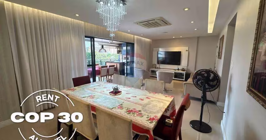 Aluguel cop30 – apartamento no ed. lorchidée - nazaré
