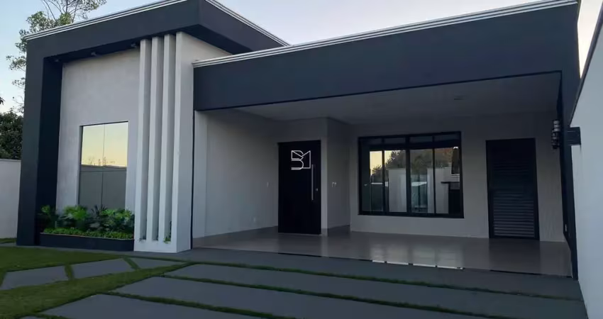 Casa chapada dos guimarães, 3 suites, lavanderia, lavabo, piscina, área gourmet