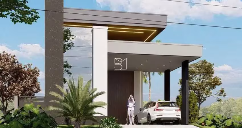 Casa térrea belvedere 2, 3 suítes 1 closet, cozinha gourmet, acabamento premium