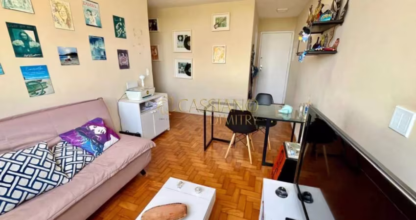 Apartamento à venda de 45m² | 01 dormitório, 01 banheiro e 01 vaga de garagem | Edifício Belle Ville - Vila Adyana | São José dos Campos |
