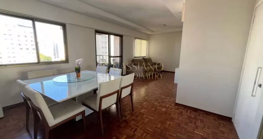 Apartamento à venda de 105m² | 03 dormitórios sendo 01 suíte e 02 vagas de garagem | edifício villa d`aldeia - vila adyana | são josé dos campos |