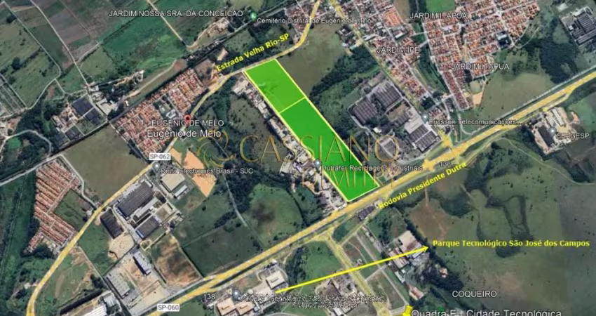 Terreno à venda de 240.000m² | Eugênio de Melo - São José dos Campos |
