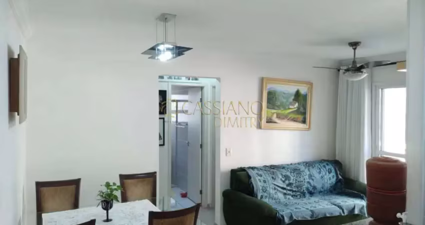 Apartamento à venda de 54m² | 02 dormitórios, sendo 01 suíte e 01 vaga de garagem | edifício mediterrâneo - parque industrial | são josé dos campos |