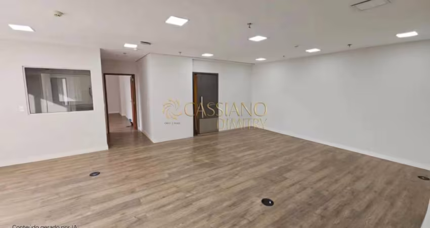 Sala comercial para locação de 126m² | 03 banheiros e 03 vagas de garagem | Edifício Costa Norte Offices Royal Park - Jardim Aquarius | São José dos Campos |