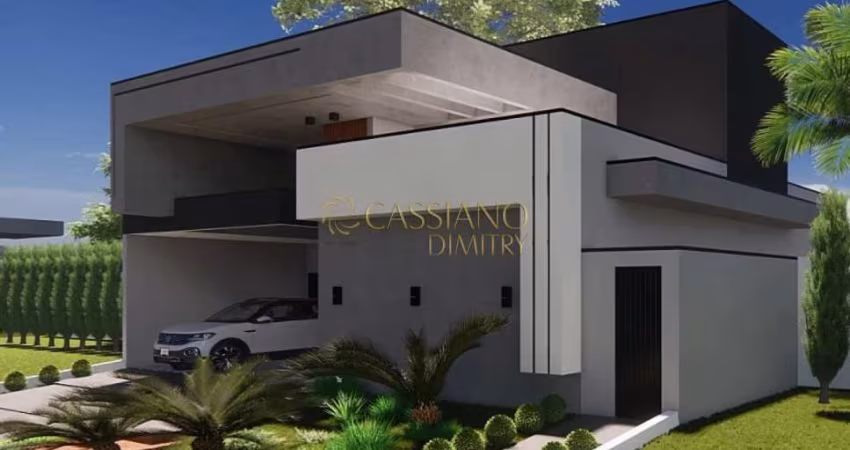 Casa Térrea à venda de 256m² | 03 dormitórios, sendo suítes e 02 vagas de garagem | Condomínio Residencial Malibu - Residencial Colinas | Caçapava |