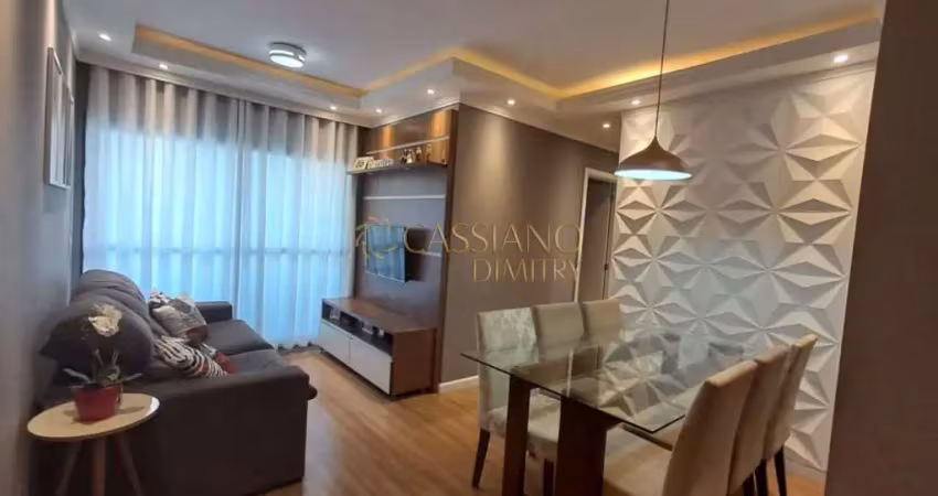 Apartamento à venda de 63m² | 03 dormitórios e 01 vaga de garagem | Residencial Vale das Flores - Jardim América | São José dos Campos |