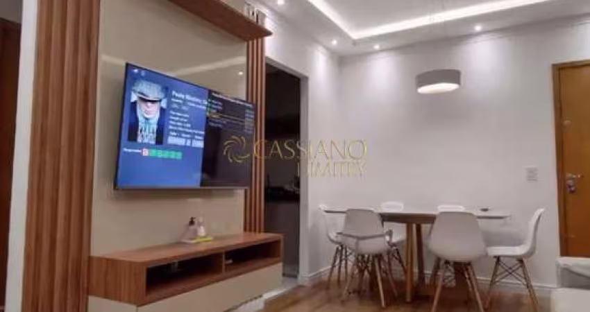 Apartamento à venda de 51m² | 02 dormitórios, 01 banheiro e 01 vaga de garagem | Edifício San Marino - Jardim América| São José dos Campos |