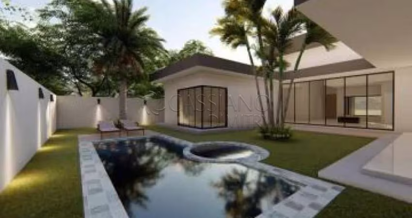 Casa térrea à venda de 250m² | 03 dormitórios, sendo 02 suítes e 04 vagas de garagem | Condomínio Ecopark Bourbon - Caçapava |