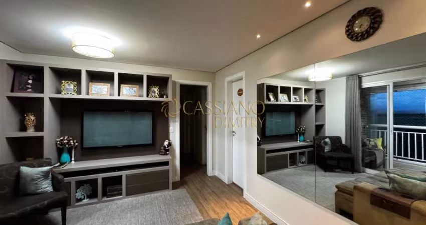 Apartamento à venda de 99m² | 03 dormitórios, sendo 01 suíte e 02 vagas de garagem | Edifício Rossi Montês - Vila Industrial | São José dos Campos |