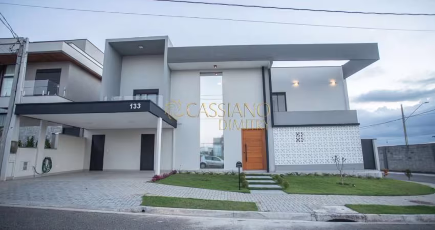 Sobrado à venda de 311m² | 03 dormitório, sendo suítes e 02 vagas de garagem | Condomínio Reserva Rudá - Loteamento Floresta | São José dos Campos |