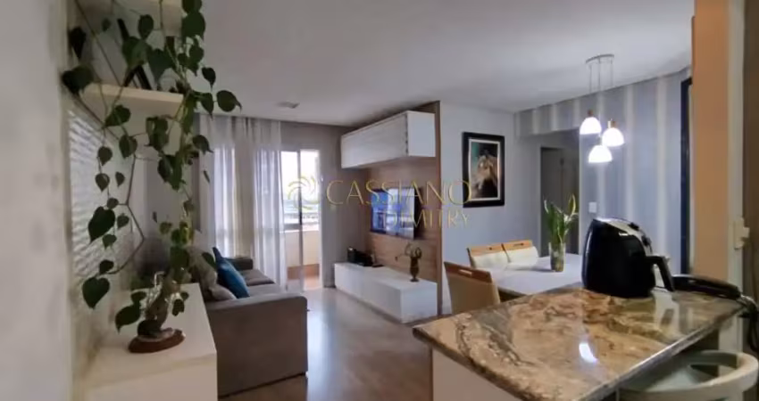 Apartamento à venda de 78m² | 03 dormitórios, sendo 01 suíte e 02 vagas de garagem | Edifício Rio das Pedras - Jardim Aquárius | São José dos Campos |