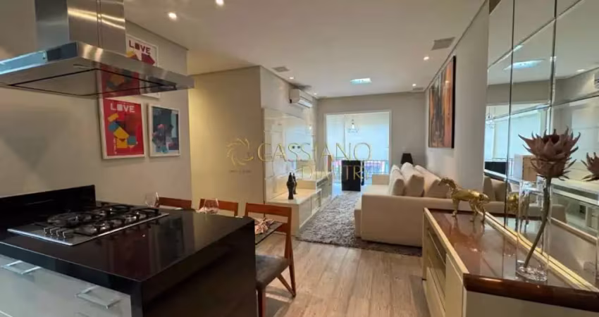 Apartamento para locação de 72m² | 02 dormitórios, sendo 01 suíte e 02 vagas de garagem | Edifício Abruzzo - Vila Adyana | São José dos Campos |