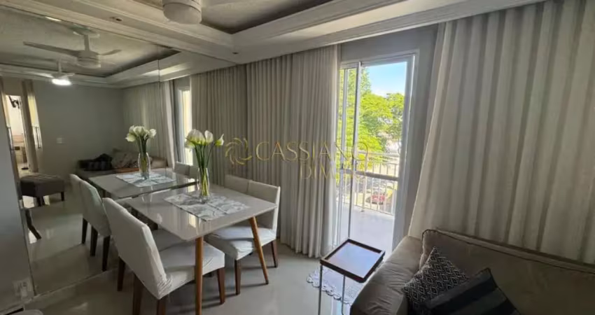 Apartamento à venda de 67m² | 03 dormitórios, sendo 01 suíte e 02 vagas de garagem | Edifício Jardinatti - Jardim Sul | São José dos Campos |