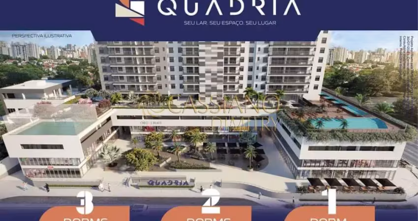 Lançamento quadria aquárius - 2 dorms(st) com 69,73 m²
