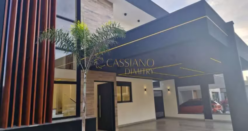 Casa à venda de 268m² | 03 dormitórios, sendo suítes e 04 vagas de garagem | condomínio reserva aruanã - bairro floresta | são josé dos campos |