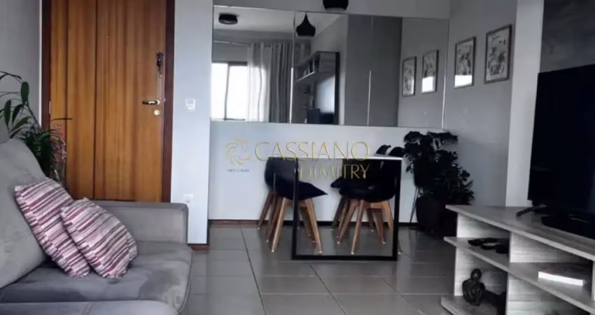 Apartamento à venda de 74m² | 02 dormitórios, sendo 01 suíte e 01 vaga de garagem | edifício cruzeiro do sul - jardim vale do sol | são josé dos campos |