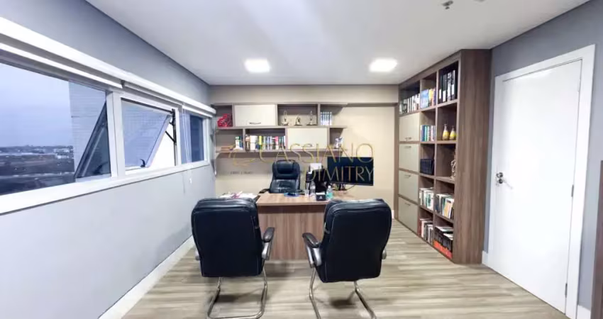 Sala comercial para locação de 33,45m² | 01 banheiro e 01 vaga de garagem | edifício centro empresarial aquárius by helbor - jardim aquarius | são josé dos campos |