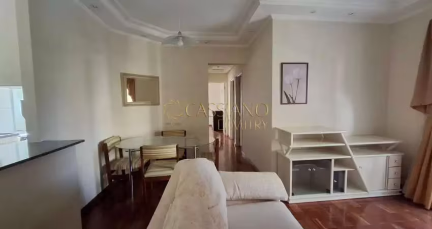 Apartamento para locação de 80m² | 03 dormitórios, sendo 01 suíte e 02 vagas de garagem | edifício rio das pedras - jardim aquárius | são josé dos campos |