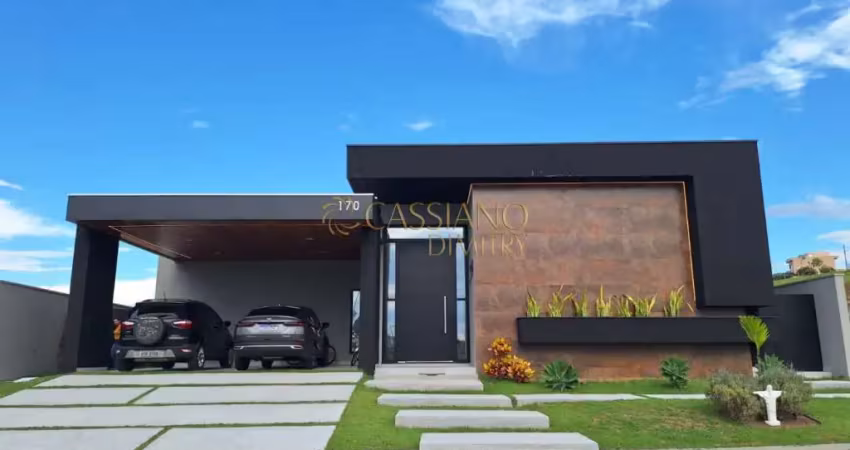 Casa à venda de 302m² | 04 dormitórios, sendo 03 suítes e 04 vagas de garagem | condomínio colinas do paratehy norte | são josé dos campos |
