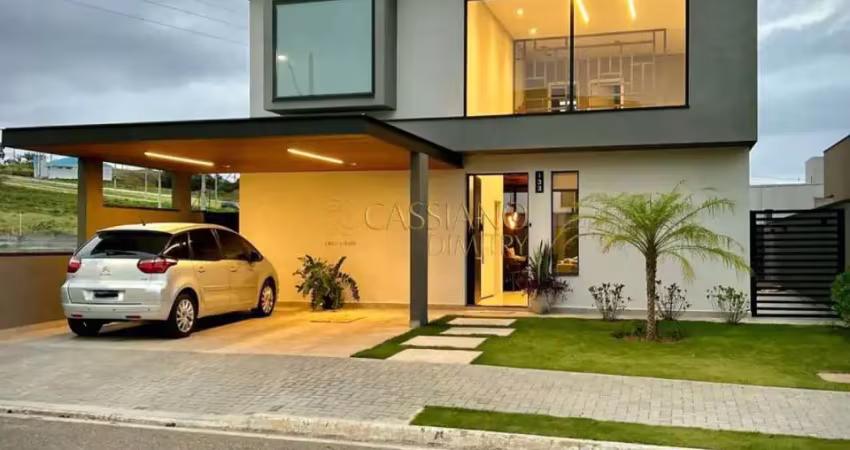 Sobrado à venda de 216m² | 03 dormitórios, sendo 01 suíte e 02 vagas de garagem | condomínio reserva rudá - loteamento floresta | são josé dos campos |