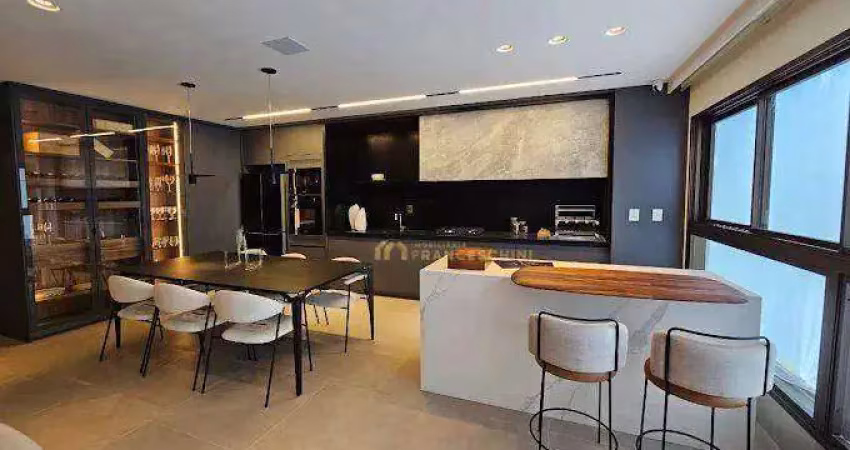 Apartamento com 3 dormitórios para alugar, 120 m² por r$ 9.776/mês - royal park - são josé dos campos/sp
