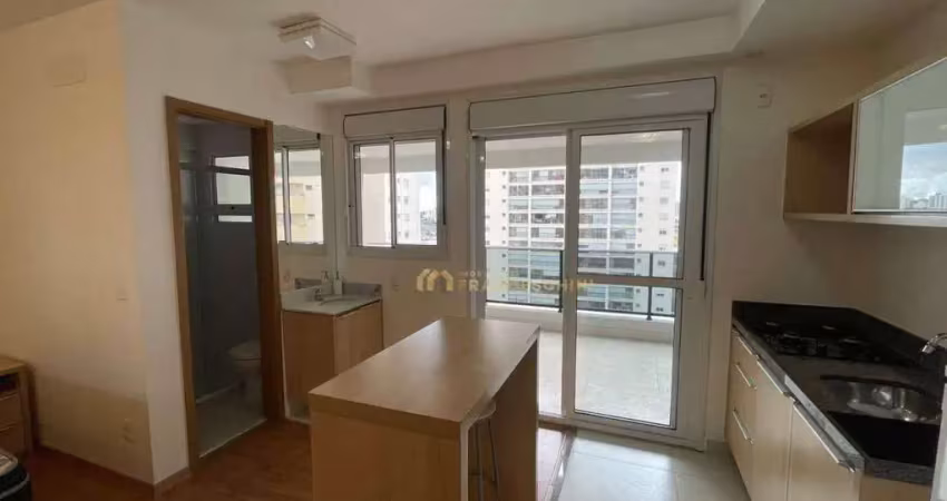 Apartamento com 1 dormitório para alugar, 40 m² por r$ 4.172,00/mês - jardim aquarius - são josé dos campos/sp