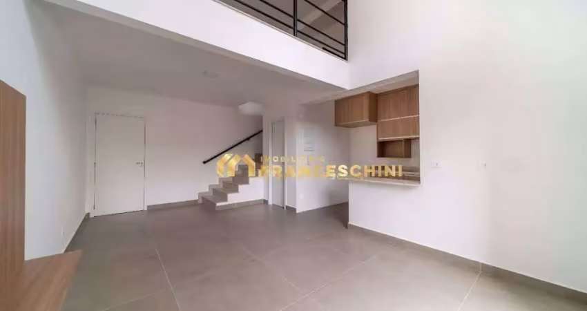 Locação - tarsila loft - apto. duplex com 78m2 - 01 dormt. - varanda - jd. aquárius