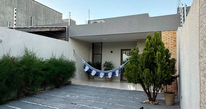 Casa porteira fechada no coité eusébio casa plana com 3 quartos e home office