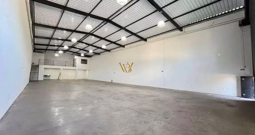 Barracão comercial 421 m² para locação – excelente localização na avenida