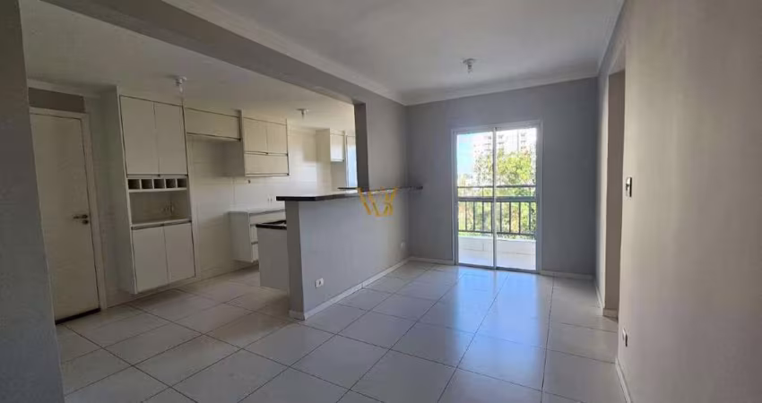 ÓTIMO APARTAMENTO PARA LOCAÇÃO COM 2 DORMITÓRIOS ( 1 SUÍTE ) E 2 VAGAS DE GARAGEM