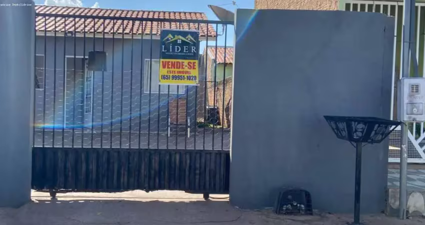 Casa para venda em cuiabá, loteamento salvador costa marques, 2 dormitórios, 1 banheiro, 3 vagas