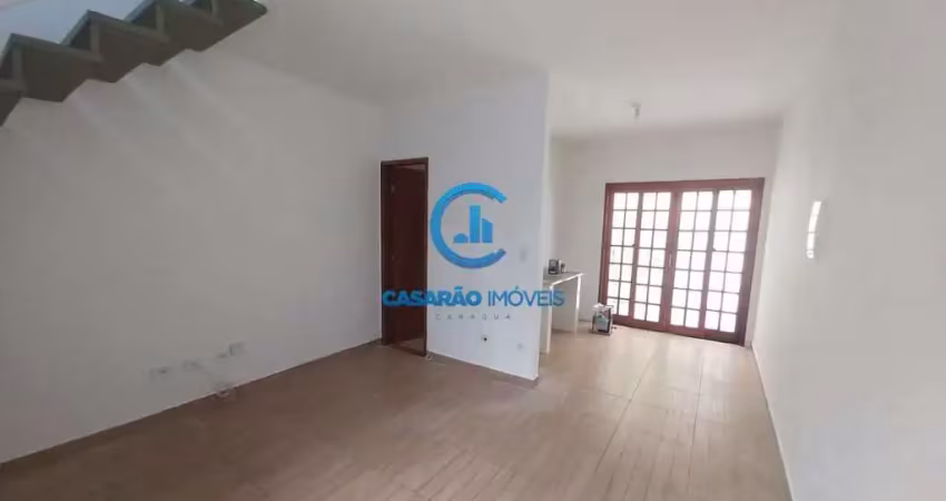 Sobrado de condomínio com 2 quartos, porto novo, caraguatatuba, cod: 9664