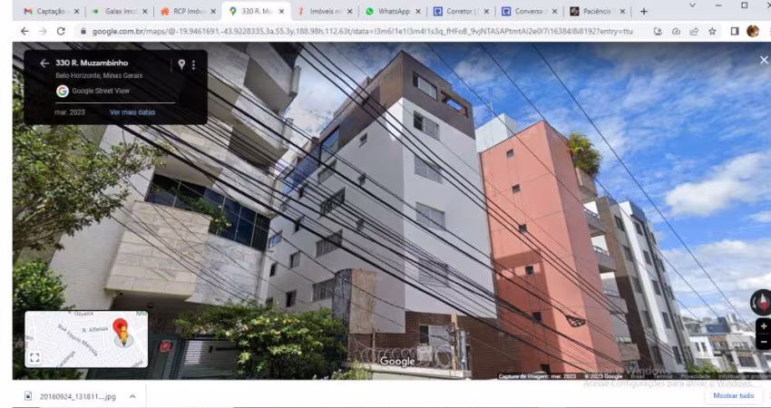 Apartamento com 2 quartos à venda na Rua Muzambinho, Serra, Belo Horizonte