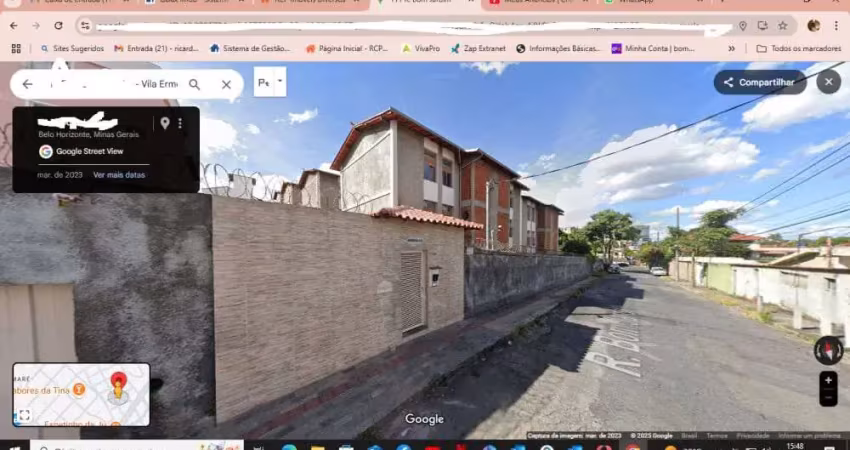 Apartamento com 3 quartos à venda na Rua Bom Jardim, Ermelinda, Belo Horizonte