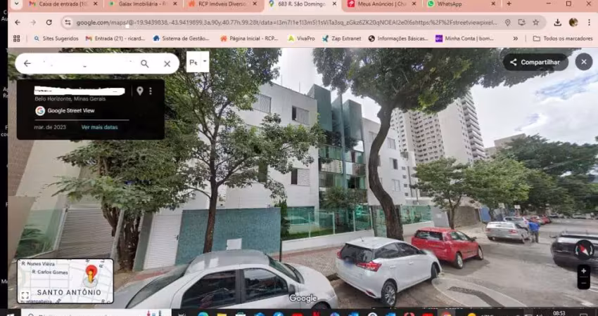 Apartamento com 4 quartos à venda na Rua São Domingos do Prata, Santo Antônio, Belo Horizonte