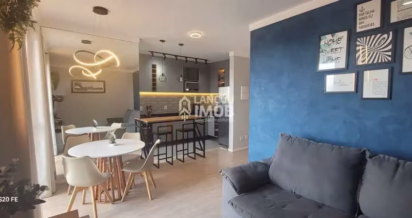 Apartamento 3 dormitórios à venda, myriad- engordadouro- bosque dos jacarandás, jundiaí, sp