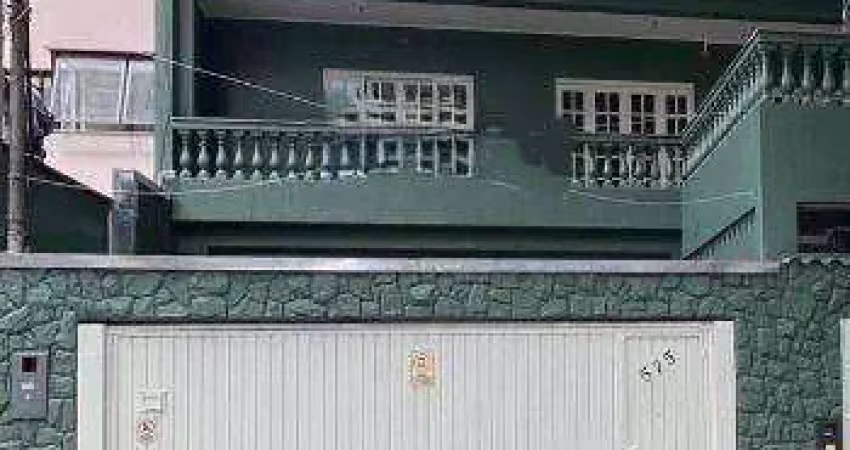 Sobrado para alugar, 327 m² por r$ 7.225,26/mês - jardim - santo andré/sp