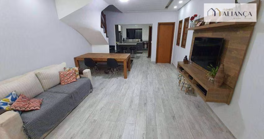 Sobrado com 3 dormitórios à venda, 160 m² por R$ 835.000,00 - Vila Planalto - São Bernardo do Campo/SP
