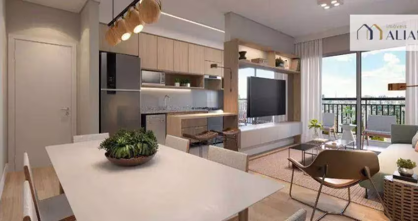 Apartamento com 2 dormitórios à venda, 61 m² por R$ 477.000 - Planalto - São Bernardo do Campo/SP