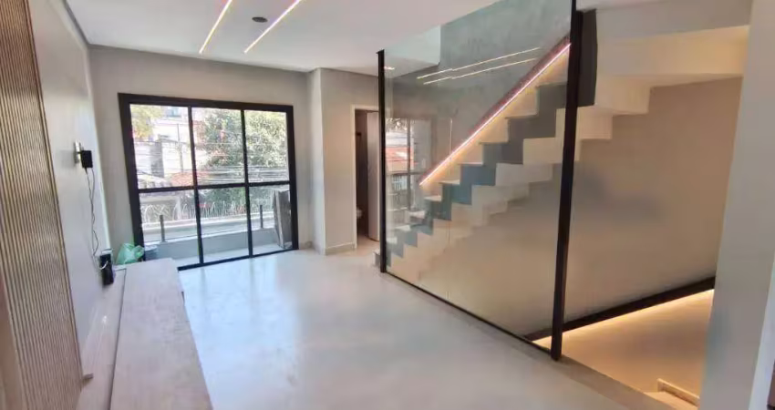 Sobrado com 2 dormitórios à venda, 110 m² por r$ 850.000,00 - santo andré - santo andré/sp