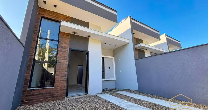 Casa geminada com suíte em balneário barra do sul - bairro costeira