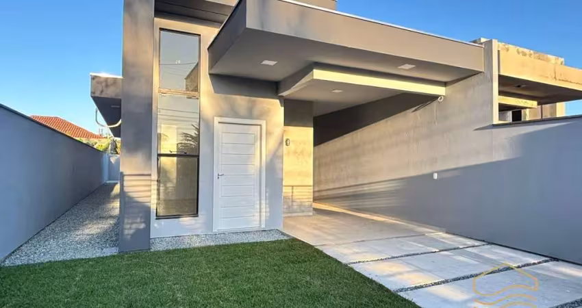 Casa 3 dormitórios com suíte em balneário barra do sul - salinas