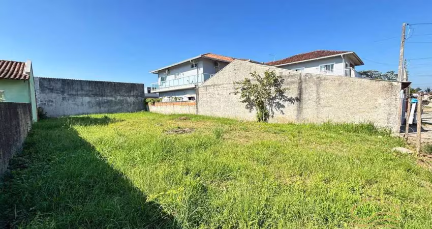Terreno 300,30m² aterrado e murado, centro - balneário barra do sul